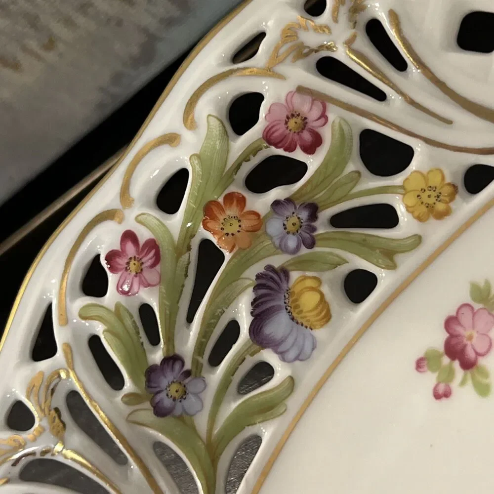 VTG Oscar de la Renta Royale Fine China Salad Dessert Plate West Germany